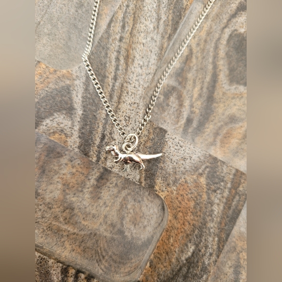4/20$ [NEW] Dinosaur Custom Charm Necklace - Picture 2 of 3